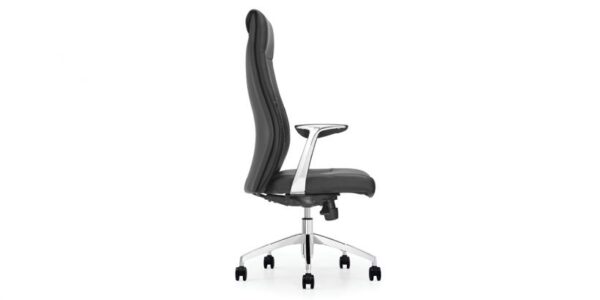 Selena Office Chair High Back Gray - Image 2